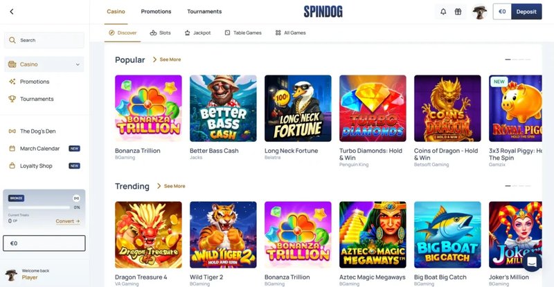 Spindog online in United Kingdom